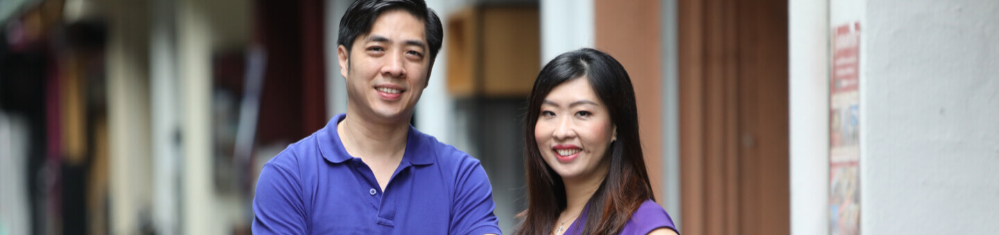 Founders of Singapore dating agency Lunch Actually Violet Lim & Jamie Lee