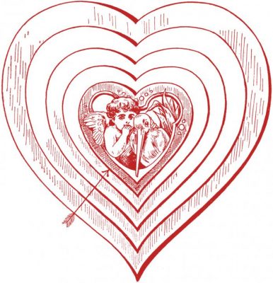 Cupid Target Image Red GraphicsFairy 0 386x400